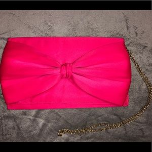 Pink clutch